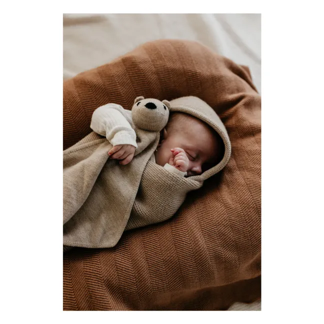 Freddie Merino Wool Blanket | Terracotta