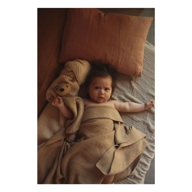 Gust Merino Wool Blanket | Sand