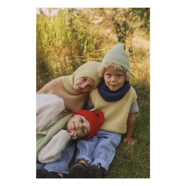 Snood Gigi Laine Mérinos | Bleu marine