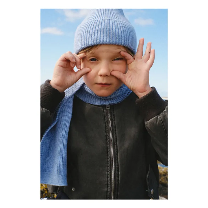 Gorra Fonzie Lana merina | Azul Claro- Imagen del producto n°3