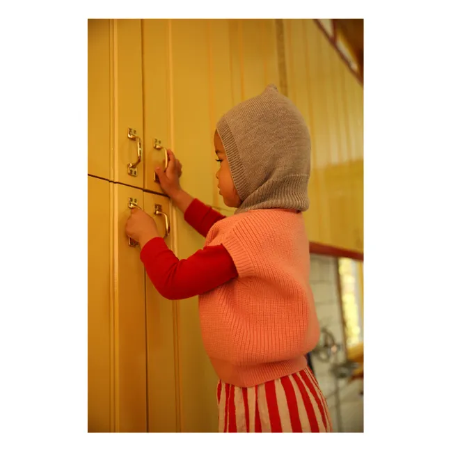 Cagoule Eddy Laine Mérinos | Gris