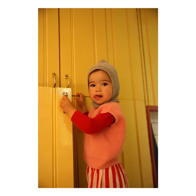 Cagoule Eddy Laine Mérinos | Gris