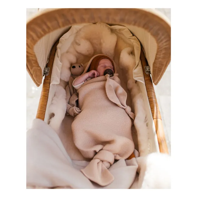 Merino Wool Swaddling Blanket | Beige