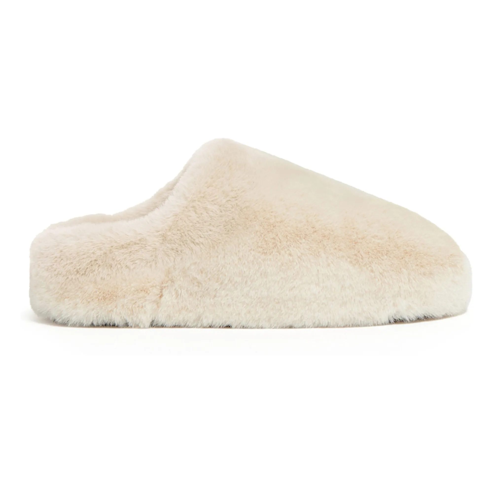 Apparis Ecru Misha Recycled Fiber Slippers