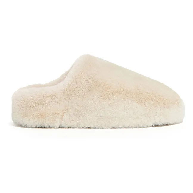 Chaussons Misha Fibres Recyclées | Ecru