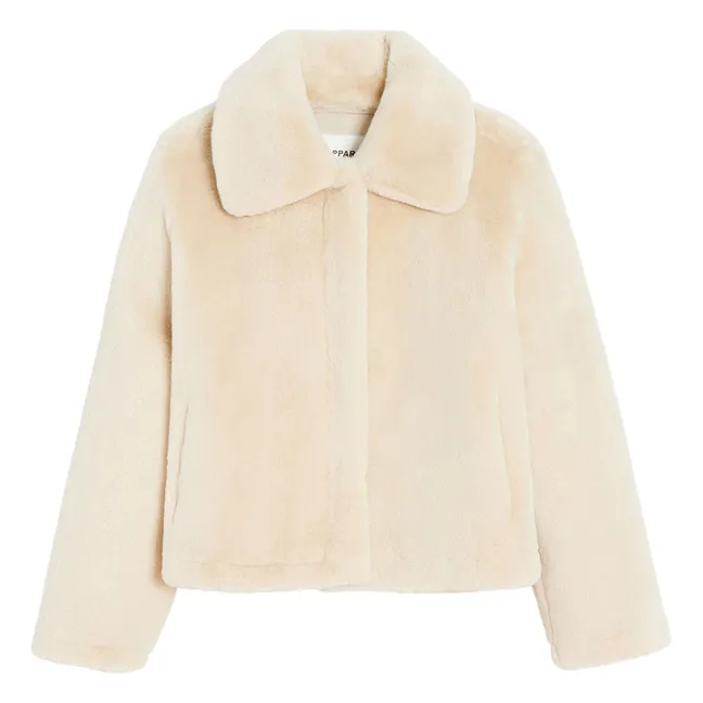 Elis Recycled Fiber Jacket | Ecru