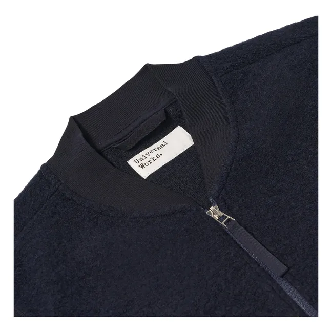 Gilet Zippé Sans Manches | Bleu marine