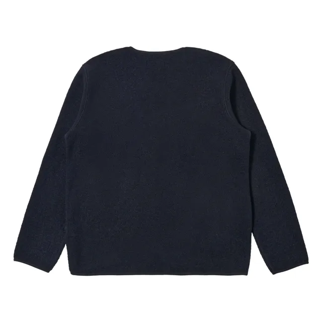 Giacca con zip foderata | Blu marino