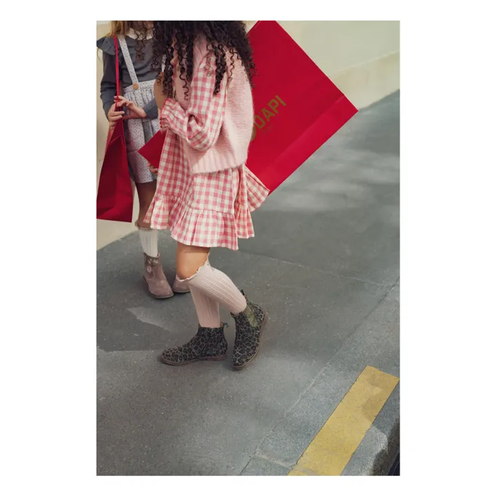 Bottines City Jodzip Léopard | Vert kaki- Image produit n°3