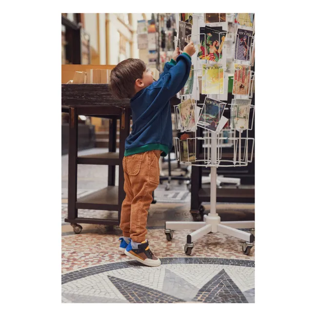 Baskets Mousse Lizy Bump | Brun