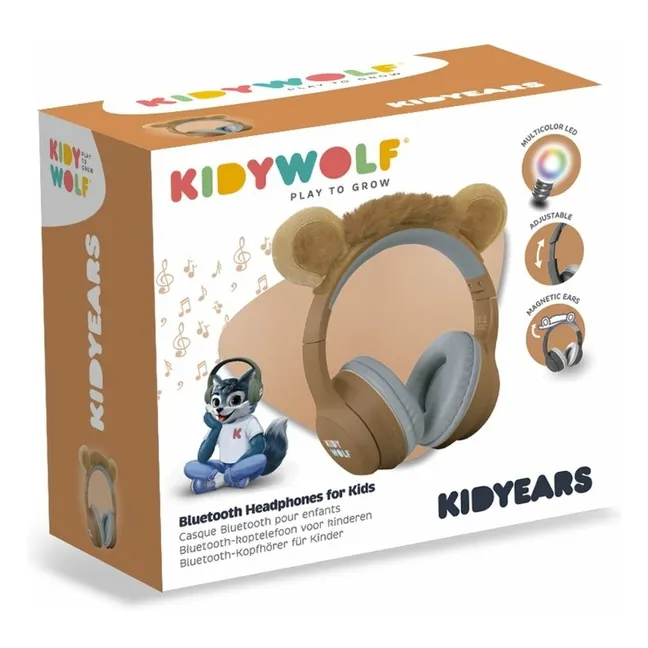 Lion headphones | Mustard