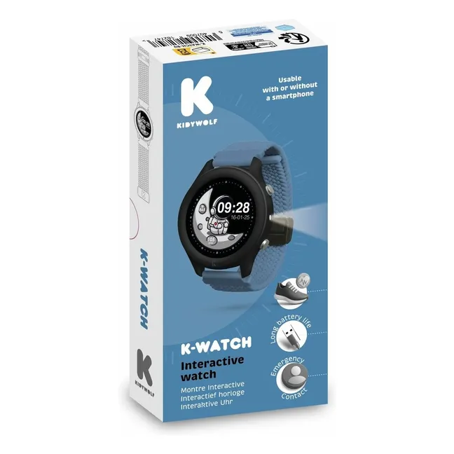 Connected watch | Blue