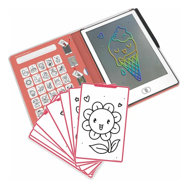 Tablette à dessin Kidydraw Mini | Rose