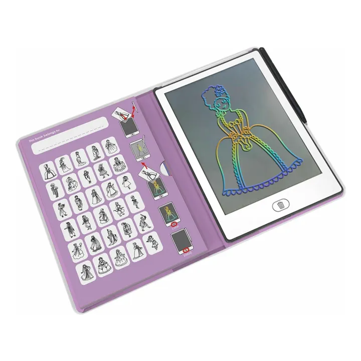 Tablette à dessin Kidydraw Mini | Violet- Image produit n°4