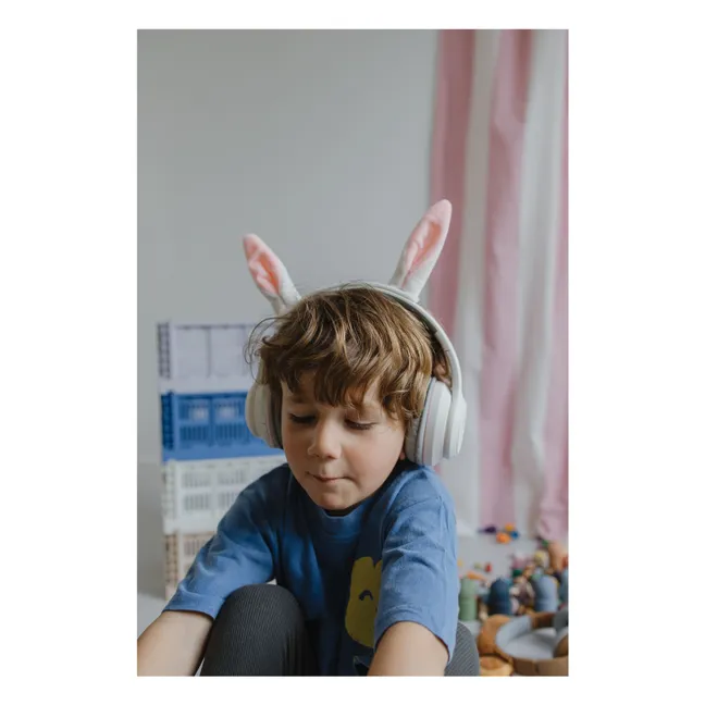 Rabbit headphones | White