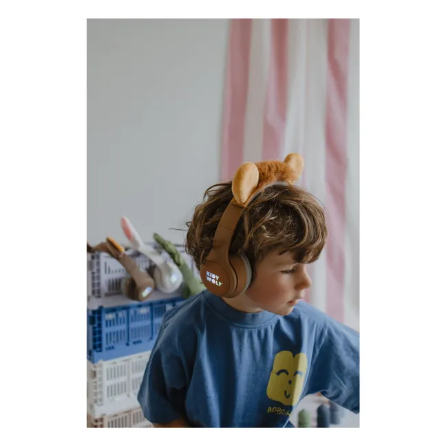 Casque audio Lion | Jaune moutarde