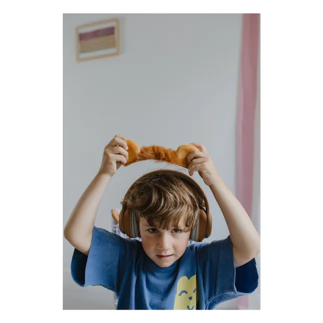 Casque audio Lion | Jaune moutarde