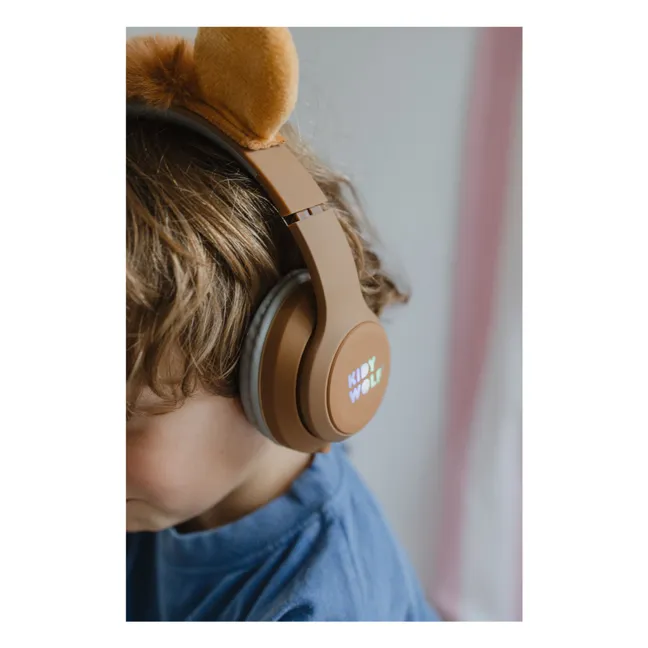 Lion headphones | Mustard