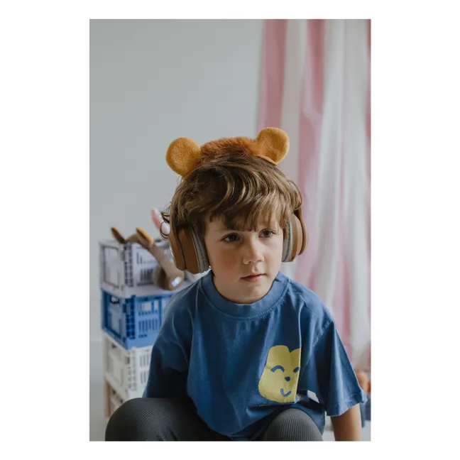 Casque audio Lion | Jaune moutarde