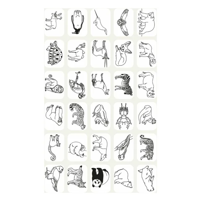 Refill for Kidydraw Mini - Pirates, princesses and wild animals