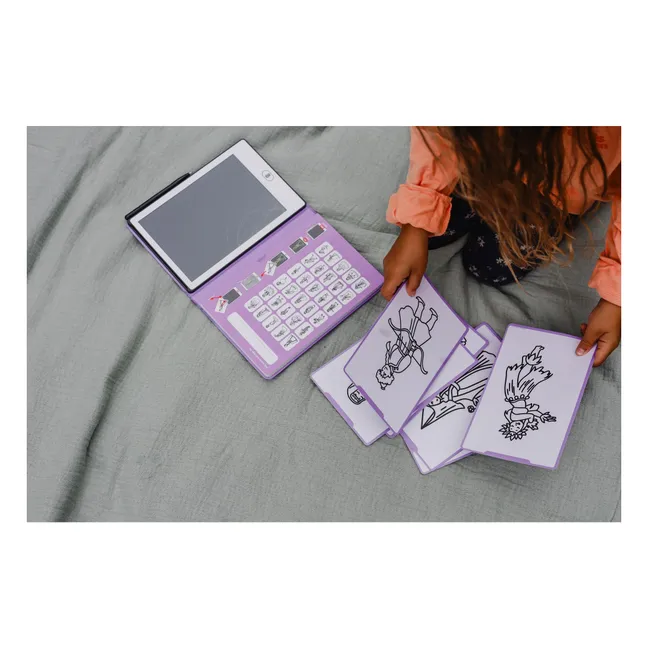 Kidydraw Mini drawing board | Purple
