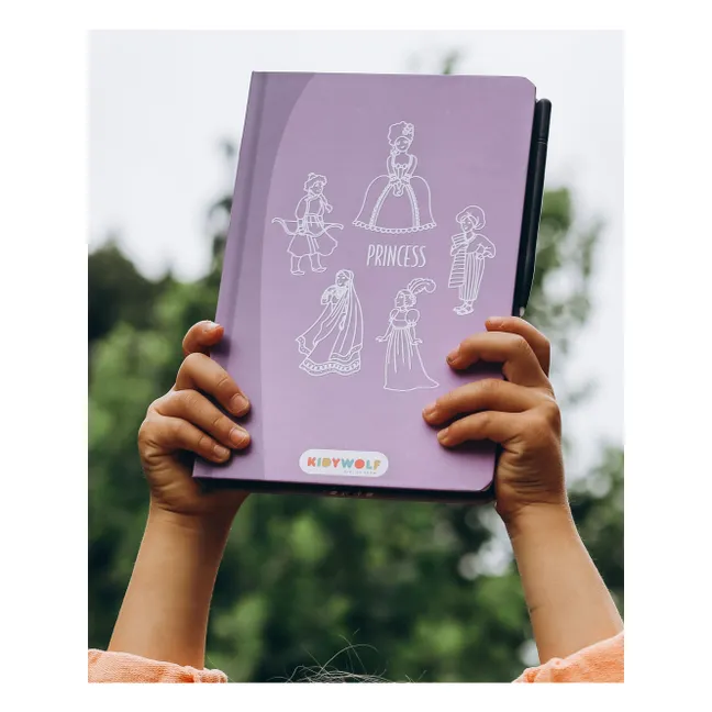 Kidydraw Mini drawing board | Purple