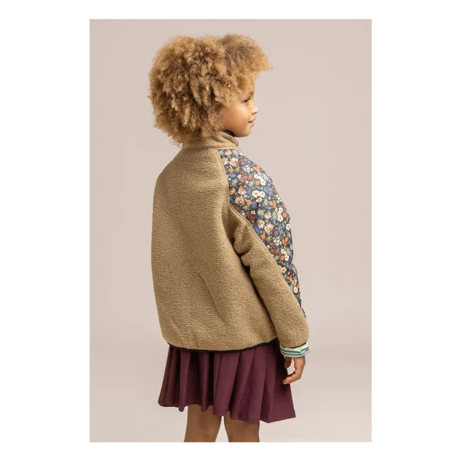 Veste Polaire Réversible Monceau Fleurs Fibres Recyclées | Beige