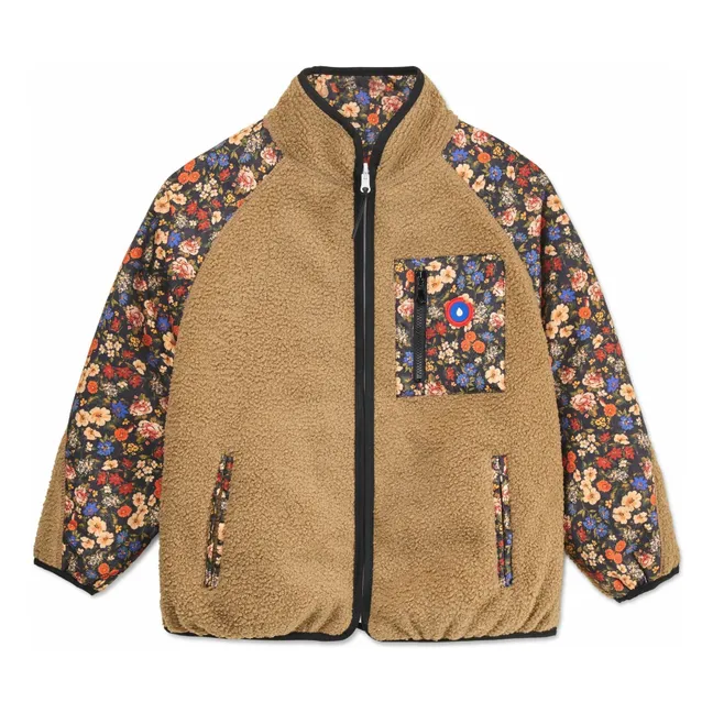 Veste Polaire Réversible Monceau Fleurs Fibres Recyclées | Beige