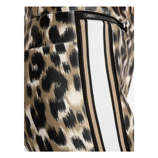 Pantaloni da sci Elancia Leopard Spindle | Marrone chiaro