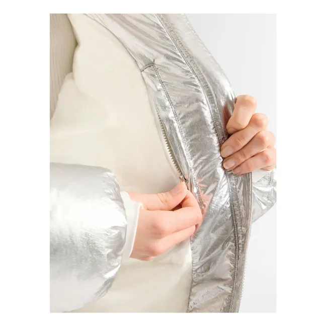 Giacca da sci Charloy Metal | Argento