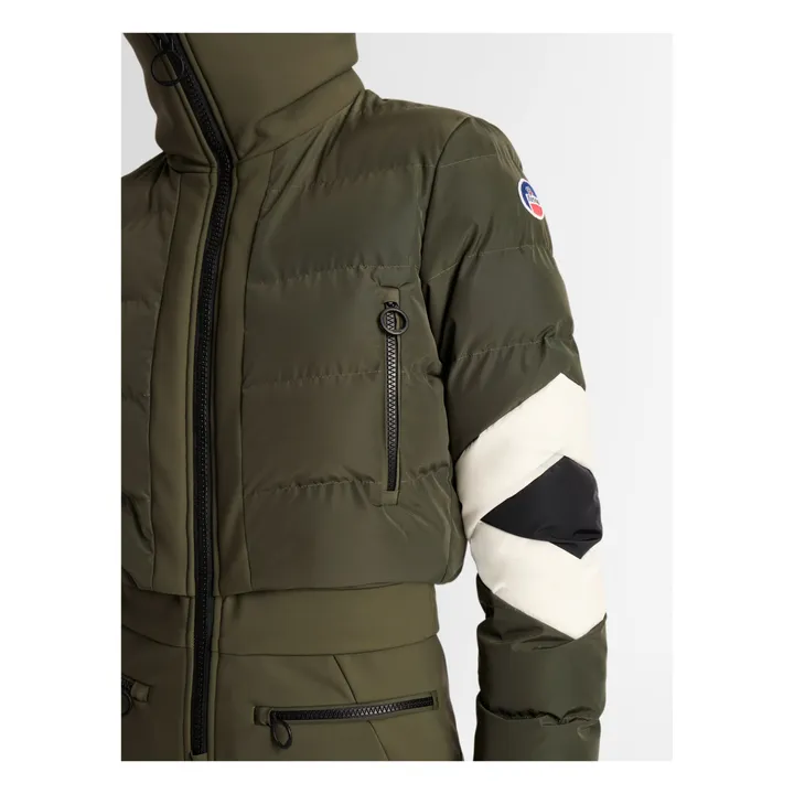 Clarisse Ski Suit | Khaki- Product image n°5
