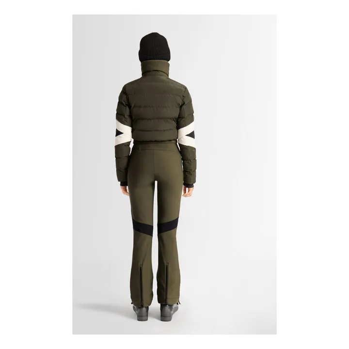 Clarisse Ski Suit | Khaki- Product image n°4