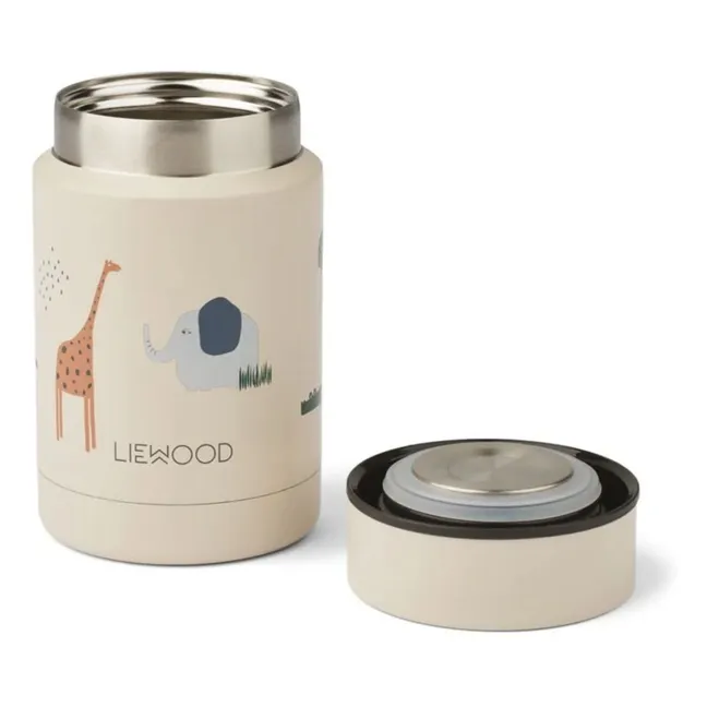 Boîte repas isotherme Nadja | Safari sandy mix