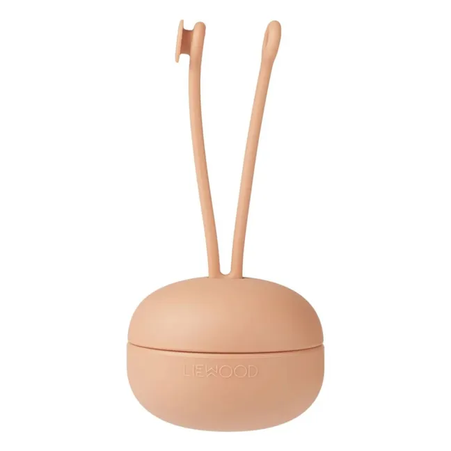 Boite à tétine Philip en silicone | Rose