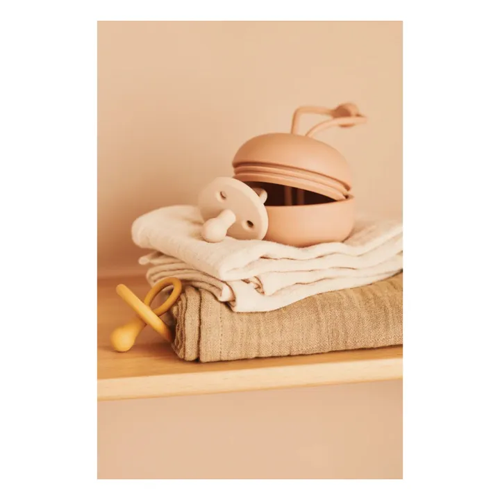 Philip silicone pacifier box | Pink- Product image n°1