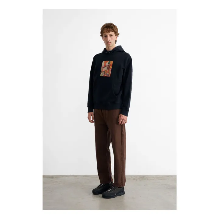 Sweat à Capuche Cute Duck | Noir- Image produit n°1