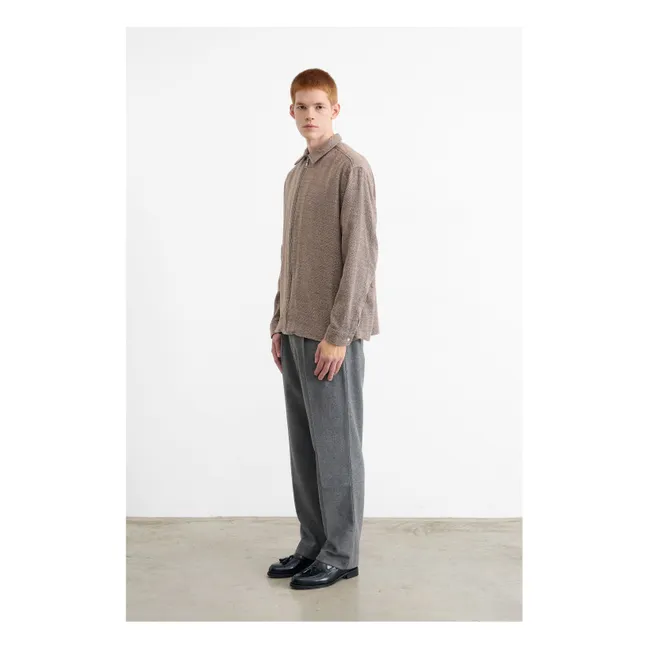 Blurred Landscape shirt  | Heather grey