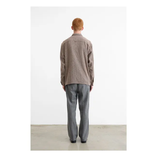 Camicia Blurred Landscape  | Grigio chiné