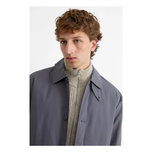 Manteau Trench Radio  | Gris