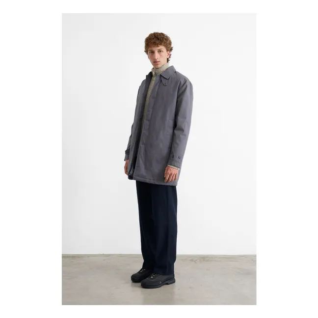 Manteau Trench Radio  | Gris