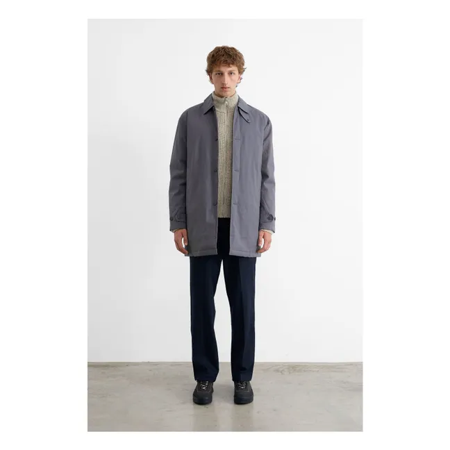 Manteau Trench Radio  | Gris