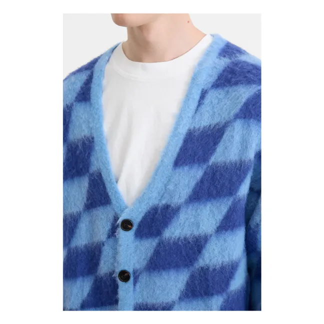 Cardigan Code | Bleu Acier