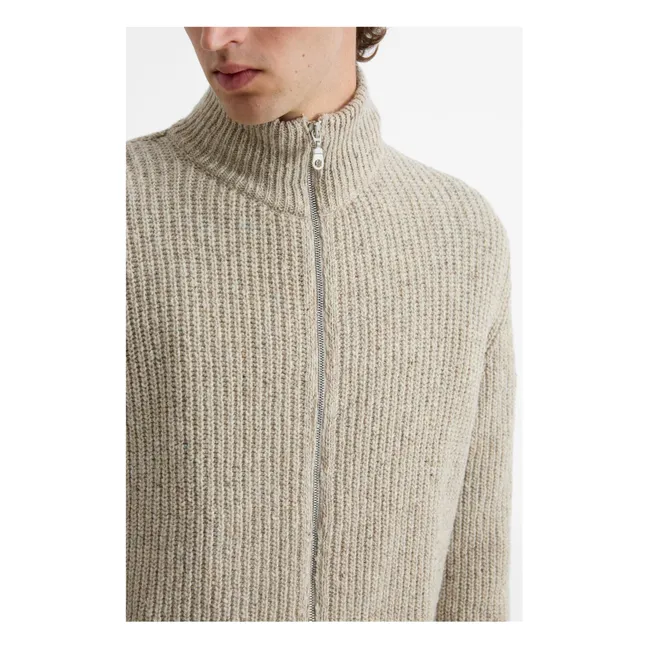 Strickjacke Paris | Grigio chiné chiaro
