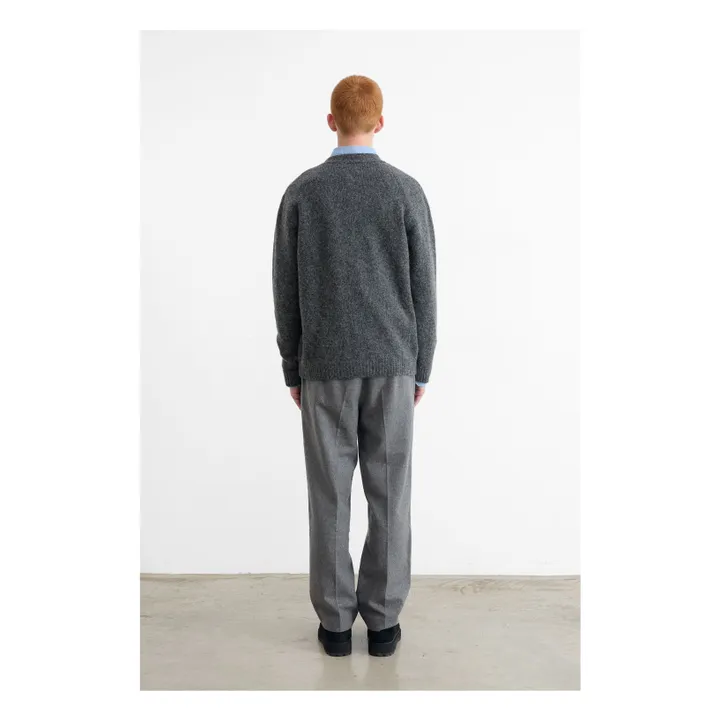 Duck Patch Cardigan | Grey- Product image n°5