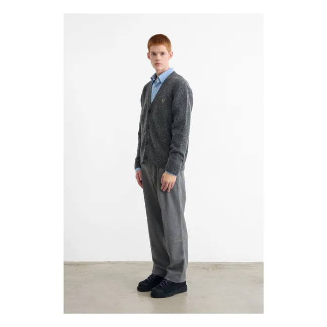 Duck Patch Cardigan | Grey