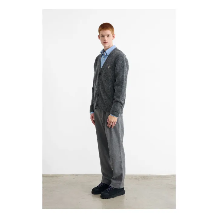 Duck Patch Cardigan | Grey- Product image n°4