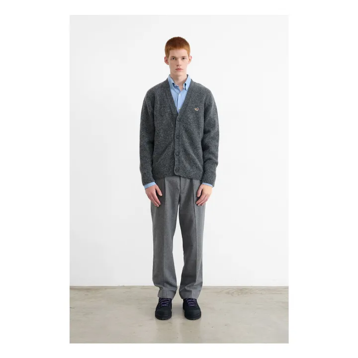 Duck Patch Cardigan | Grey- Product image n°2
