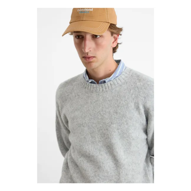 Pull Glasgow | Gris chiné clair