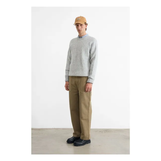 Glasgow Pullover | Grigio chiné chiaro
