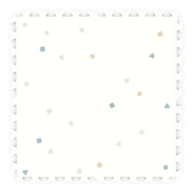 Alfombra modular Tiloo - Mapa del mundo